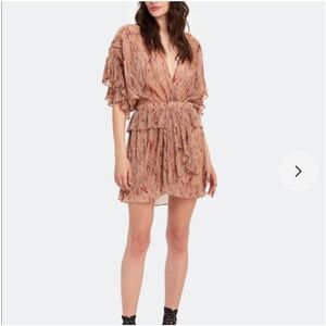 IRO Buox metallic dress